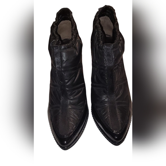 Vía Spiga Wedge Witchy Grunge Goth Booties Sz 7M EUC - Picture 4 of 7